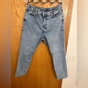 H&M mom jeans.